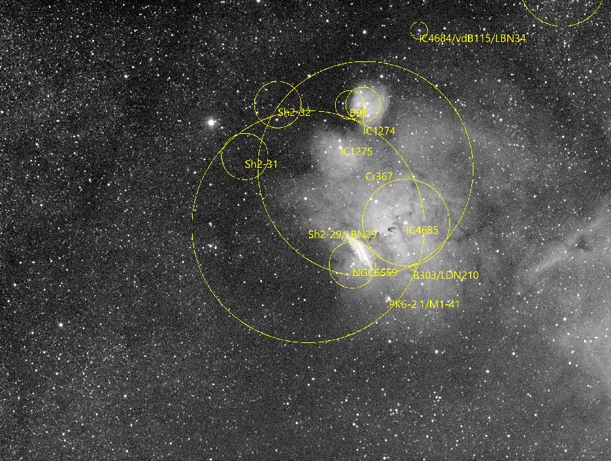 NGC6559, IC1274, IC1275, IC4685, Sh2-29, 2019-9, 30x200sec, APO100Q, H-alpha 7nm, ASI1600MM-Cool cropped.jpg